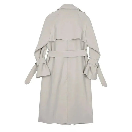 Ausgestellter Ärmel Trenchcoat für Damen