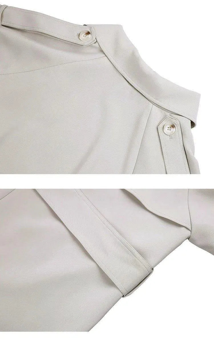 Ausgestellter Ärmel Trenchcoat für Damen