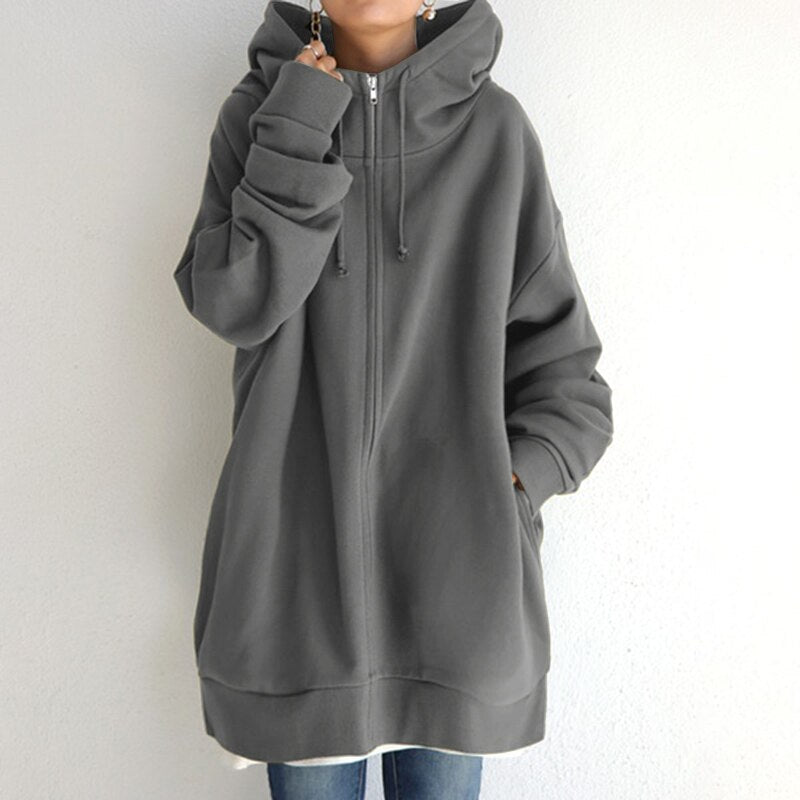 ShopNory | Bequemer Oversize-Winterhoodie Cassandra