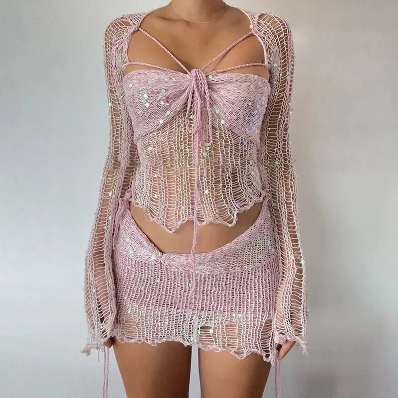 Kjole Polyester Stilfull Hverdagsantrekk