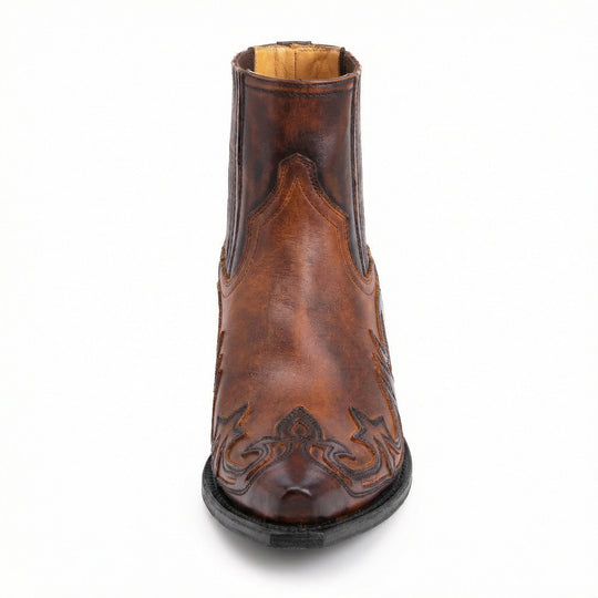 Robuste Leder-Cowboystiefel für Damen