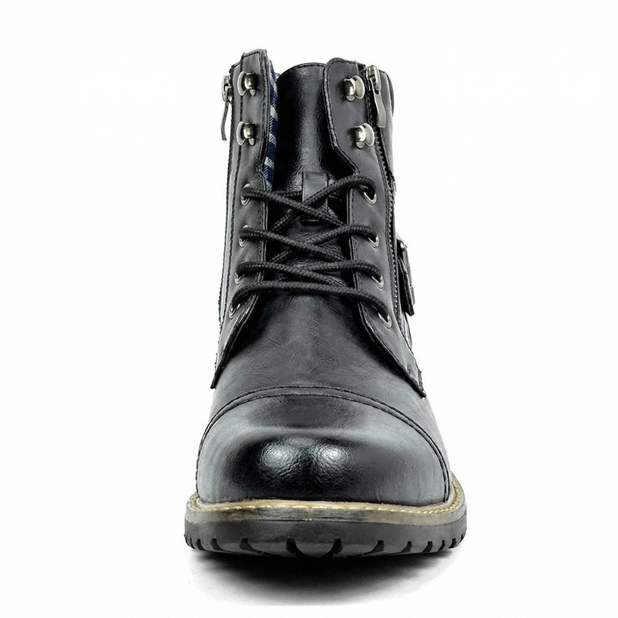 Motorradstiefel aus echtem Leder