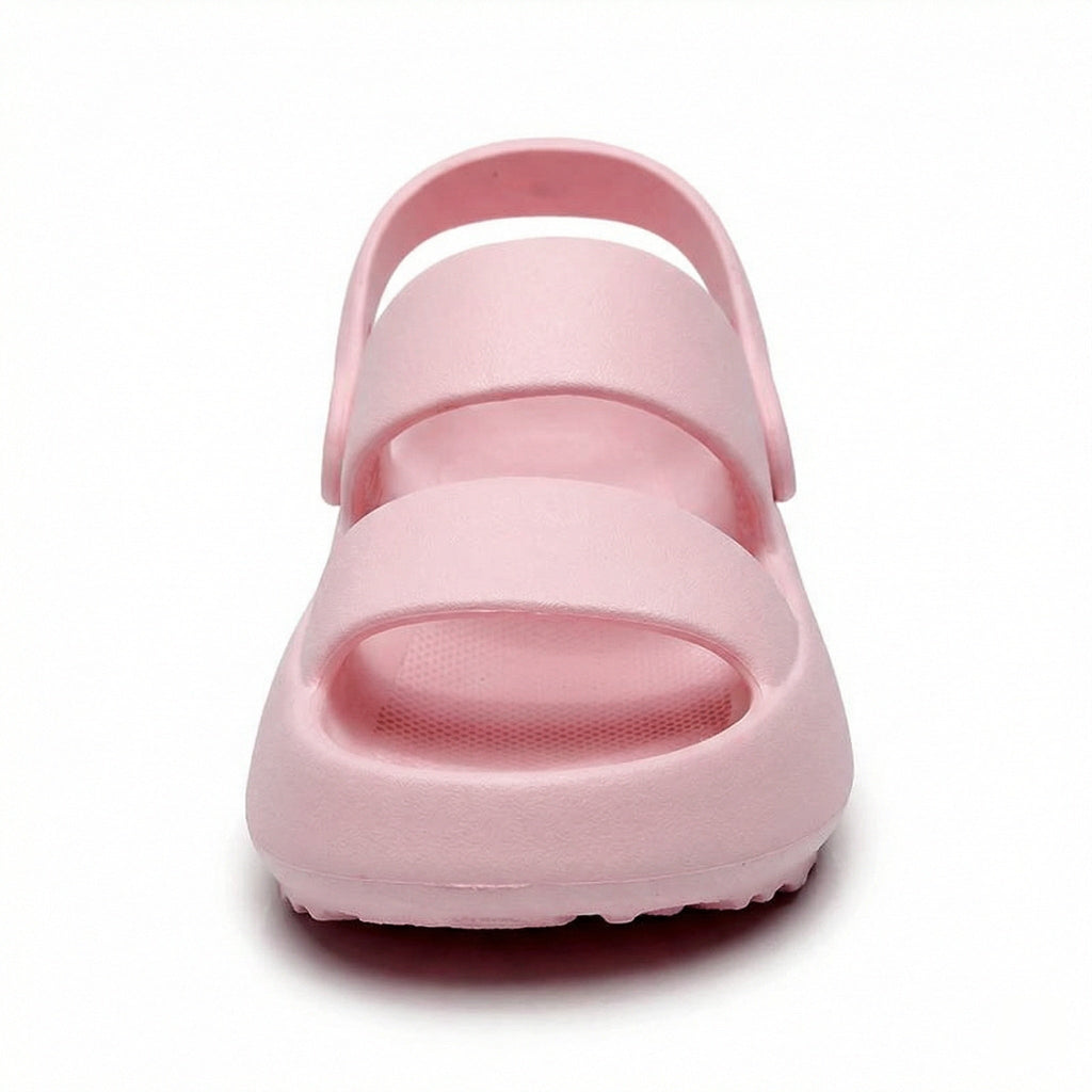 Orthopädische Sandalen Comfort Plus Pantoletten mit Doppelriemen Gepolsterte, Lässige Slip-On-Sandalen