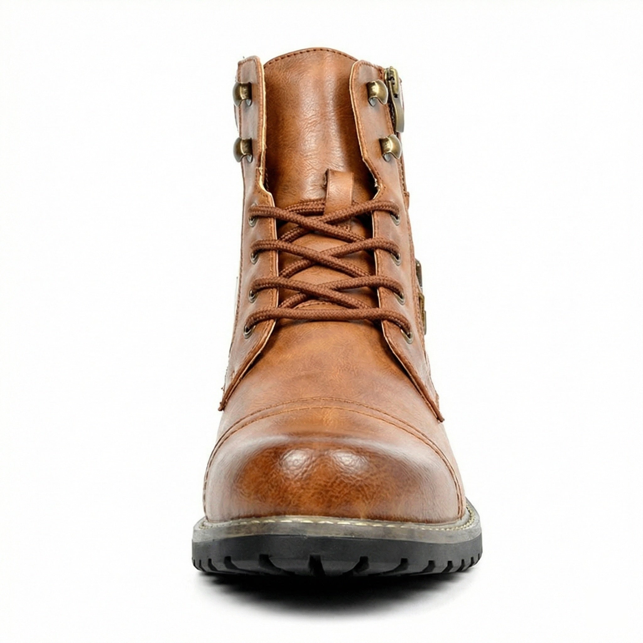 Motorradstiefel aus echtem Leder