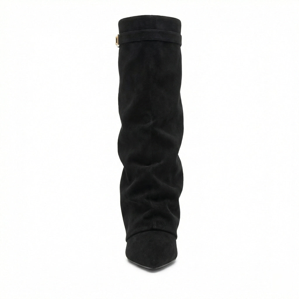 Wildlederstiefel Für Damen