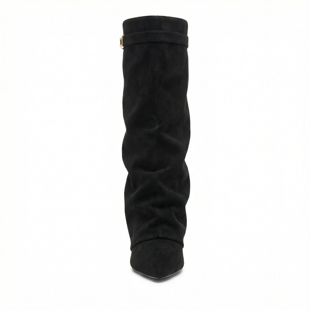 Wildlederstiefel Für Damen
