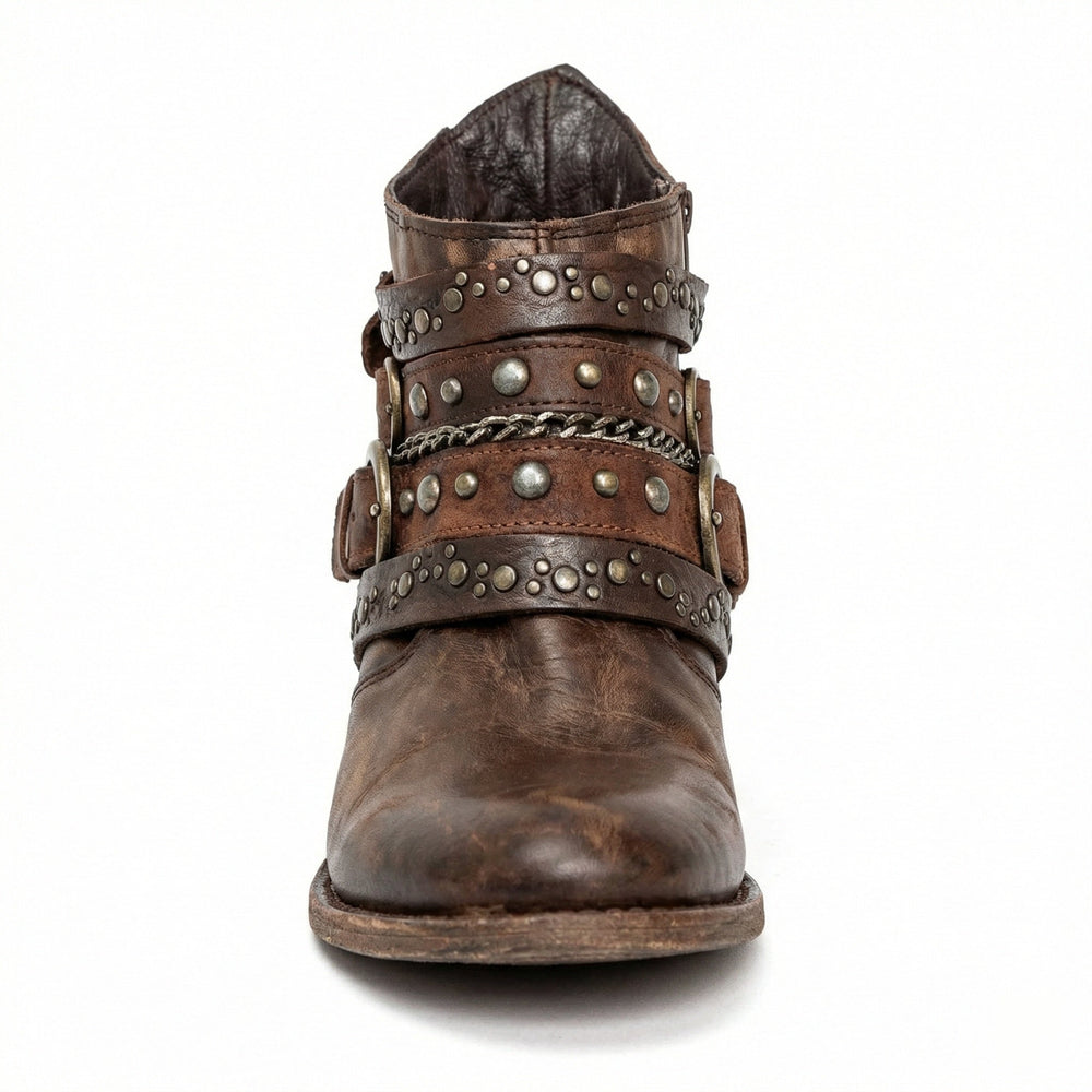 Vintage-Kettenstiefel