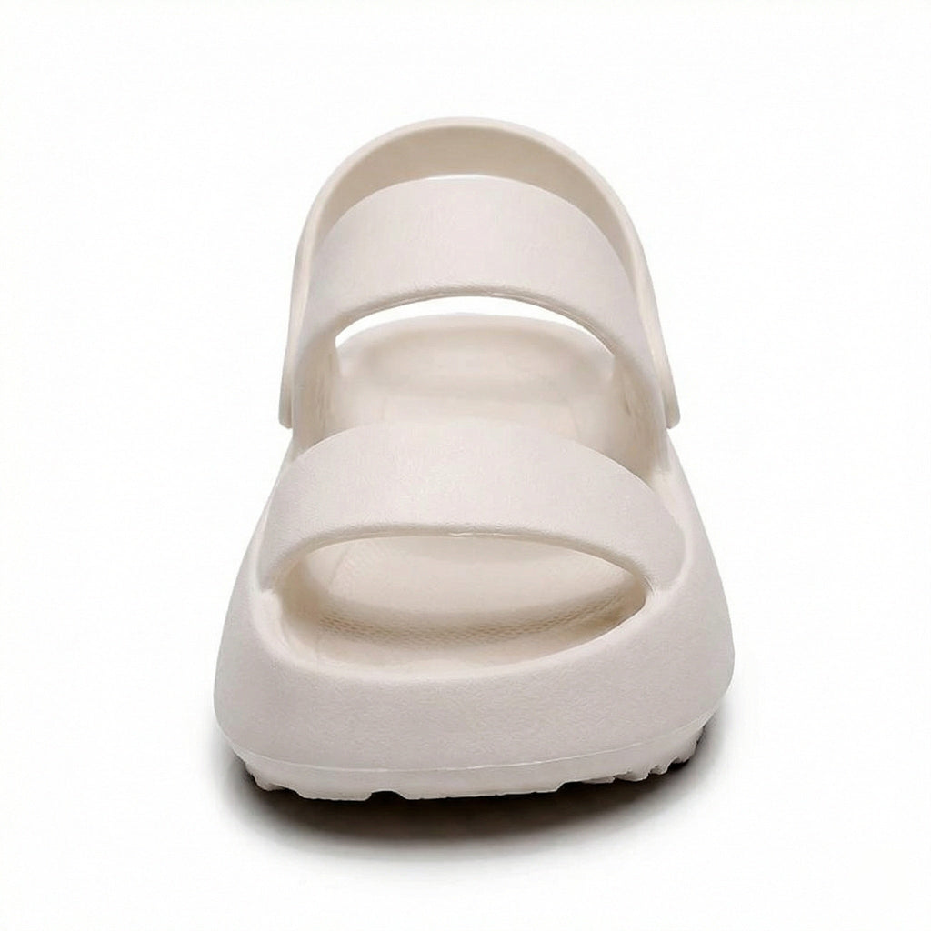 Orthopädische Sandalen Comfort Plus Pantoletten mit Doppelriemen Gepolsterte, Lässige Slip-On-Sandalen