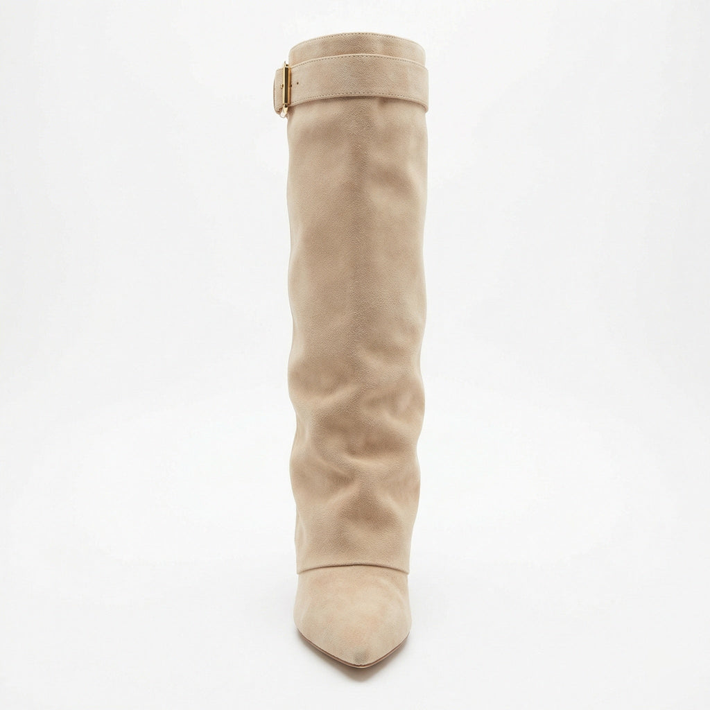 Wildlederstiefel Für Damen