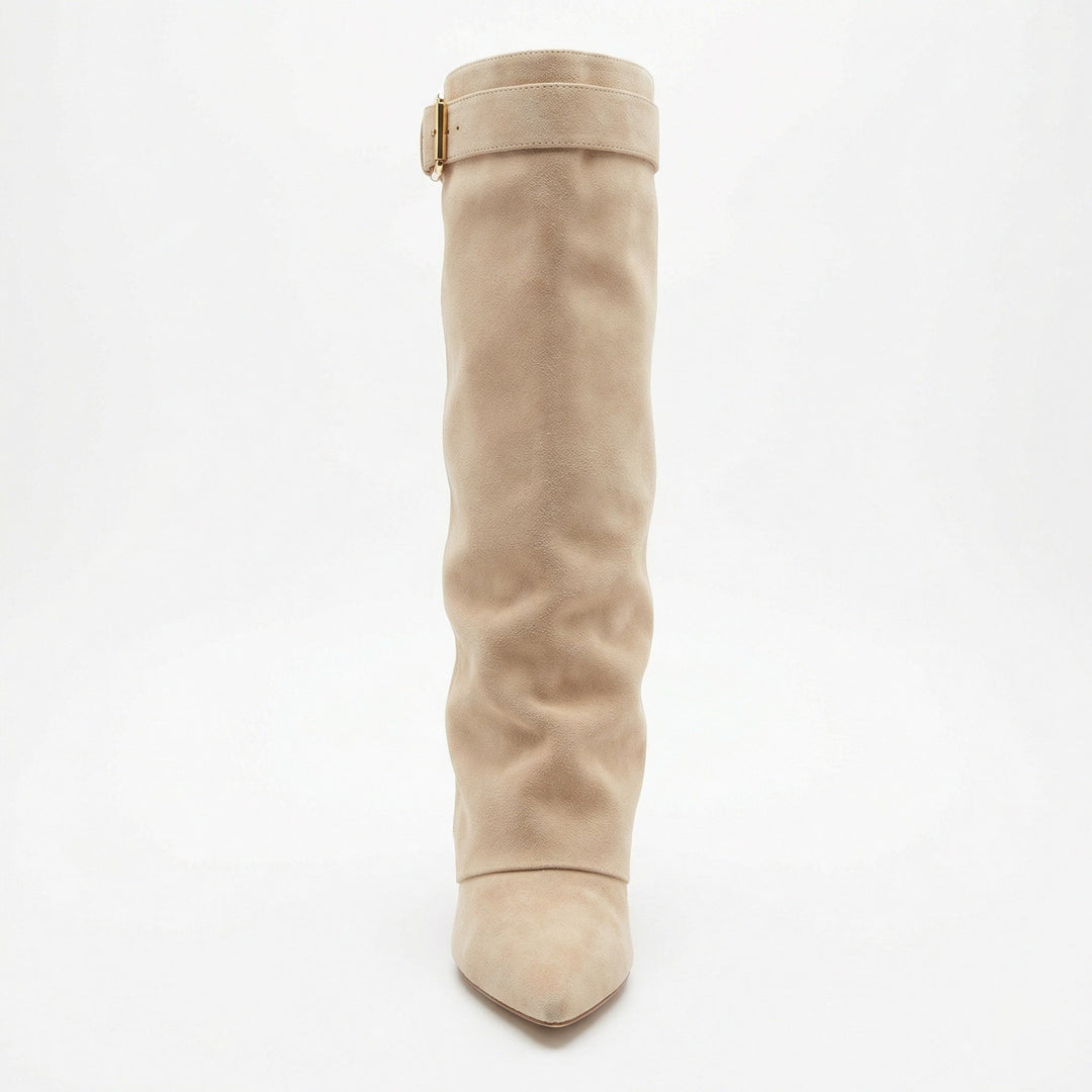 Wildlederstiefel Für Damen