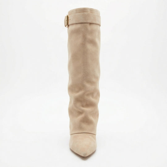 Wildlederstiefel Für Damen