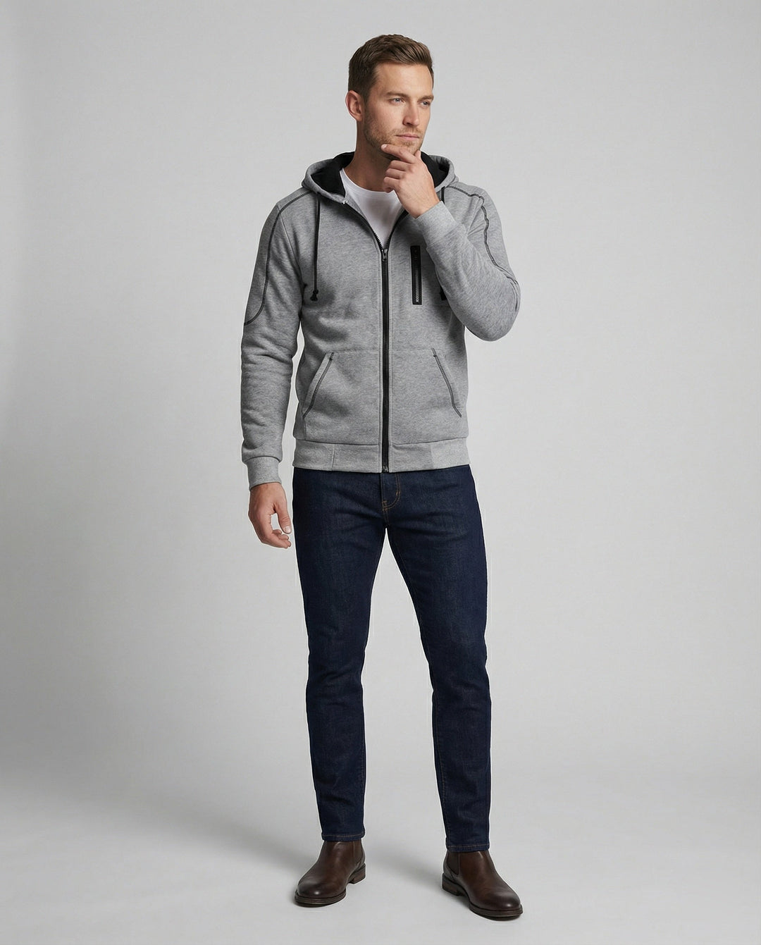 Hoodie Herren sportlich