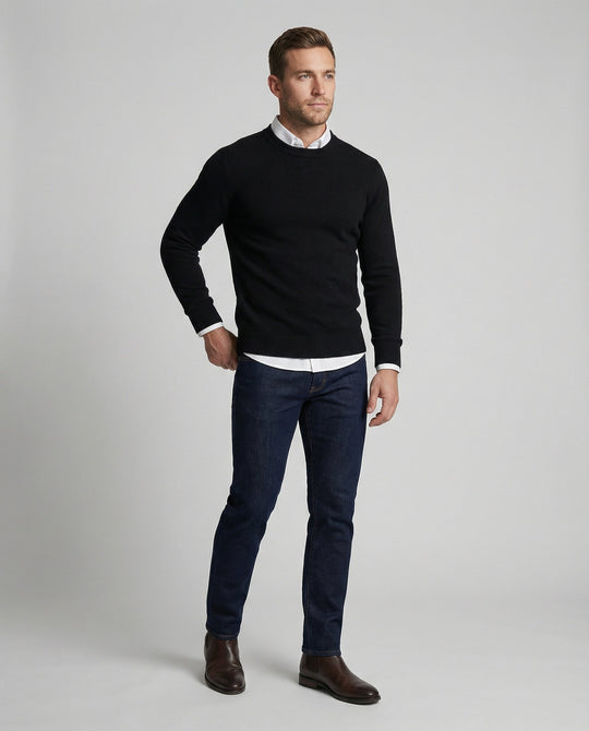Luxuriöser Kaschmirpullover Herbst