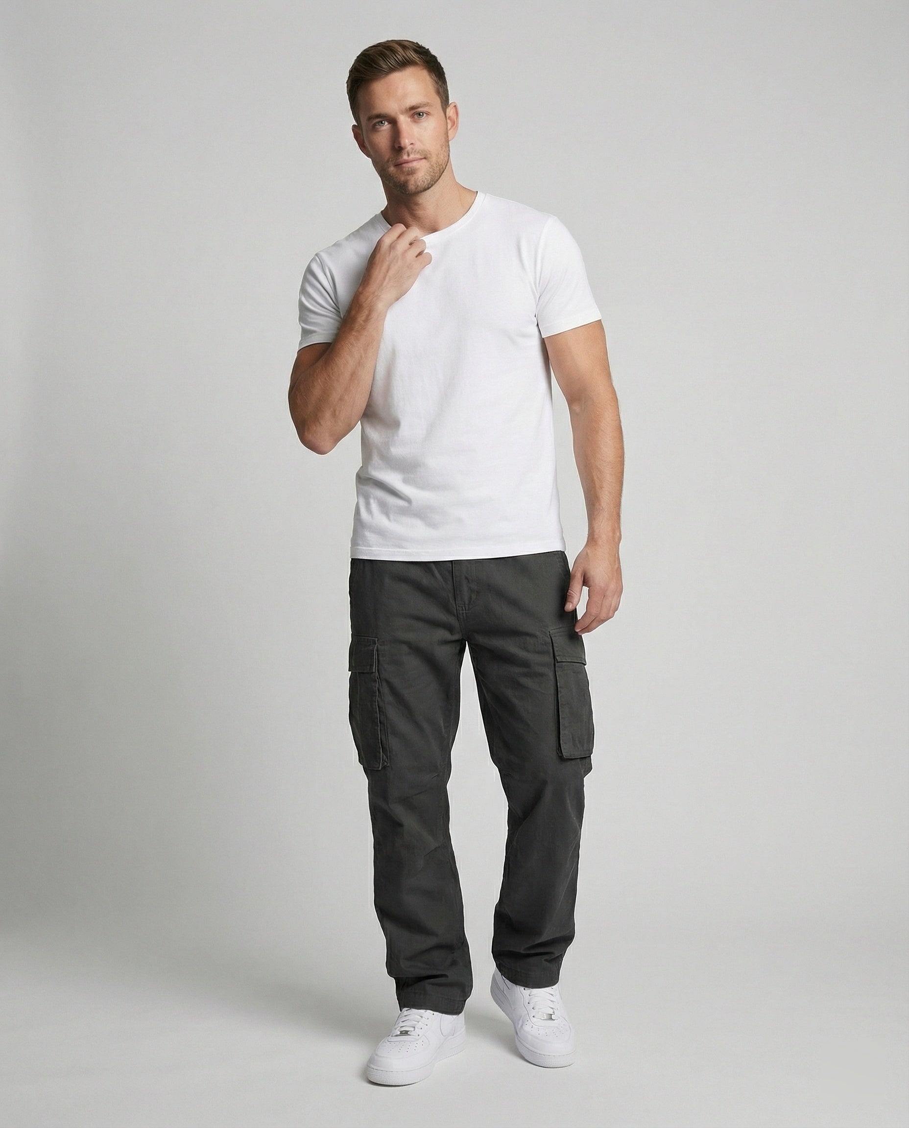 Flexibler Sommer Cargohose Herren