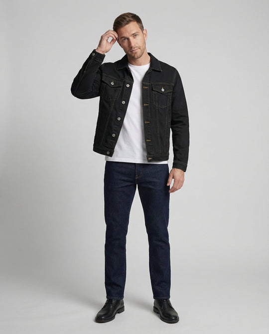 Herren Jeansjacke Trucker Klassisch