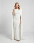 Damen Abendkleid elegant mit Cape