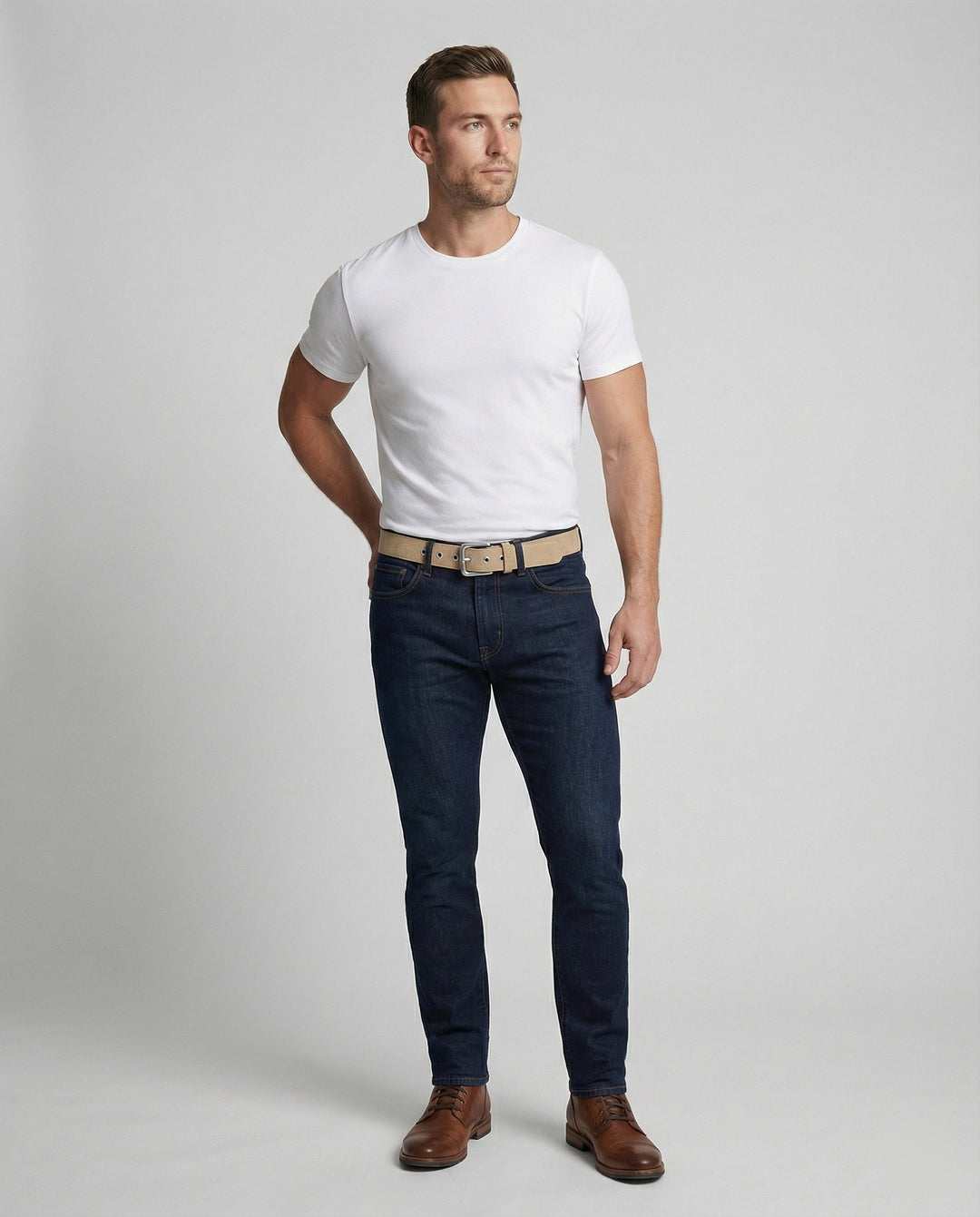 Herren Wildledergürtel Klassischer & Eleganter Wildledergürtel für Männer