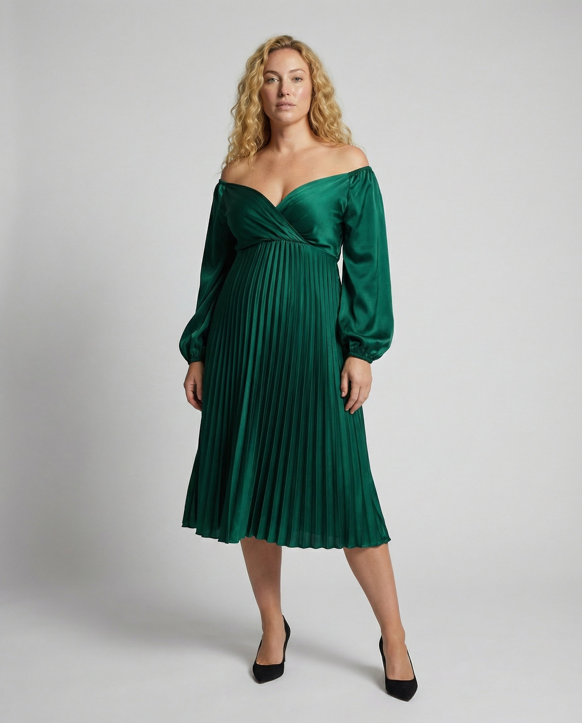 Schwangerschafts-Chaps-Maxikleider, Elegante, Plissierte, Schulterfreie Cocktailkleider
