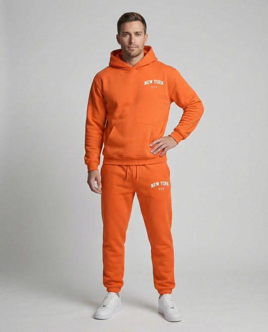 Herren Jogginganzug Herren Hoodie Set