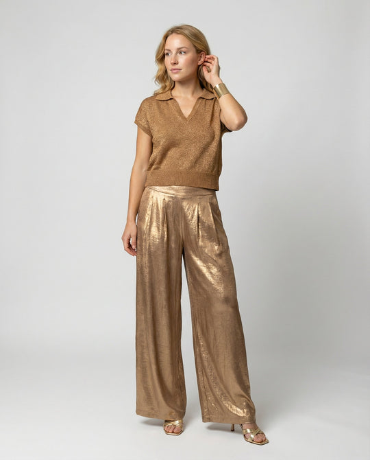 Damen Top- und Hosen-Set mit Bequemem Schnitt & Stylischem Design
