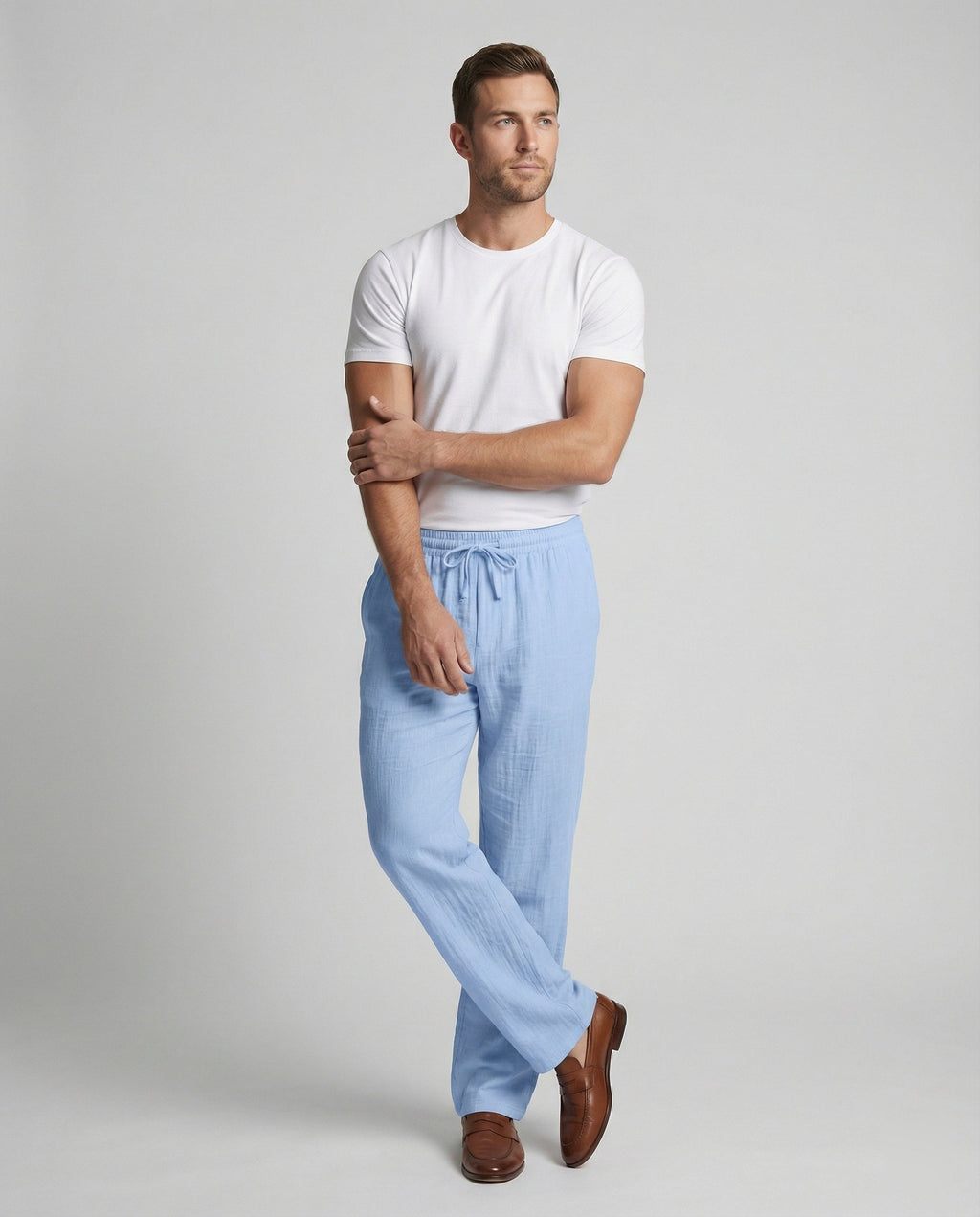 Herren lässige Leinenhose ShopNory