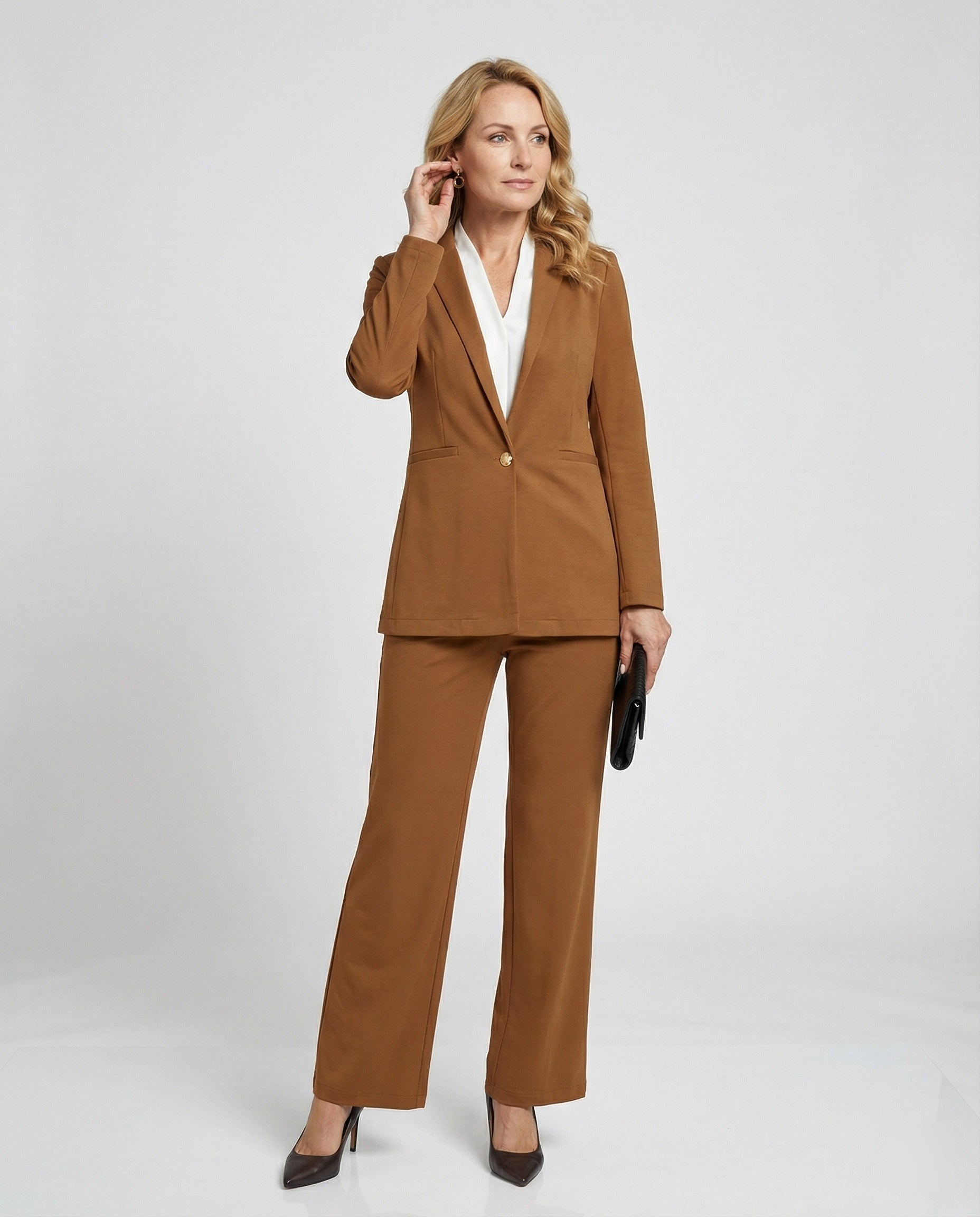 Eleganter Zweiteiler Set Damen für Büro