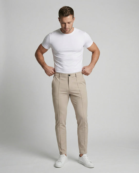 Herren Chinohose Slim Fit mit Stretch