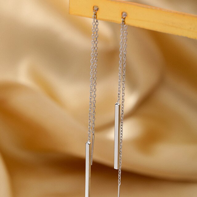 Geometrische Lange Ohr Linie Stab Ohrringe | Shop Nory
