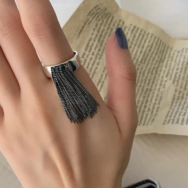 Geometric Multilayer Quaste Offene Ring | Shop Nory