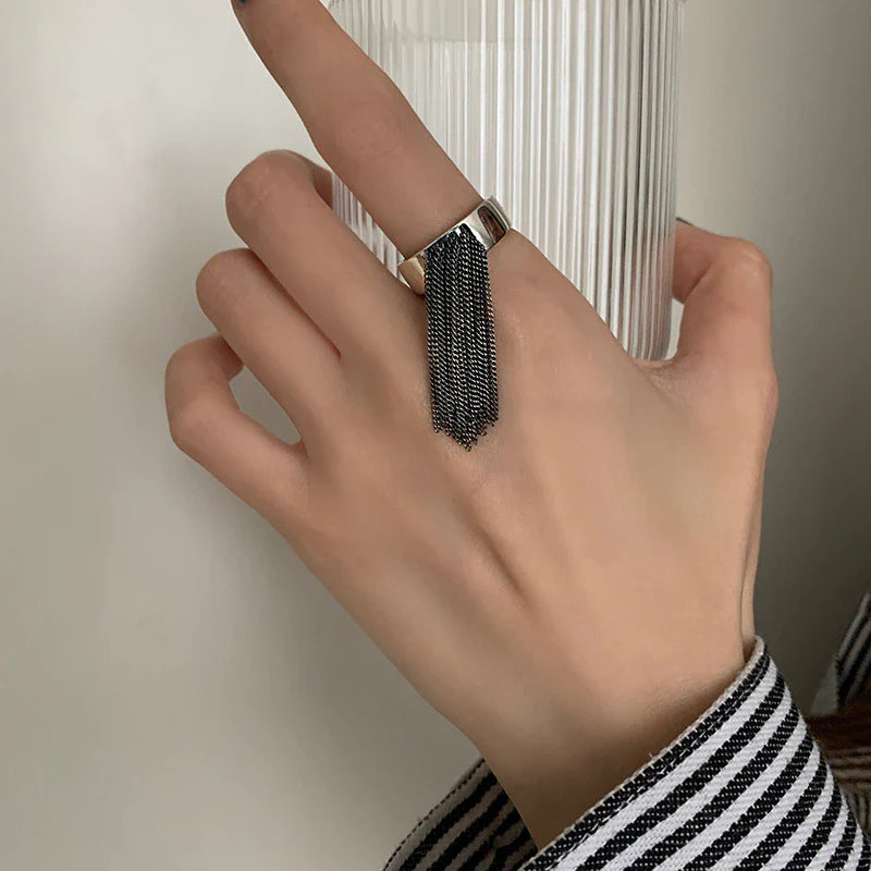 Geometric Multilayer Quaste Offene Ring | Shop Nory