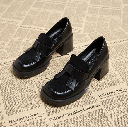 Grobe Lederschuhe