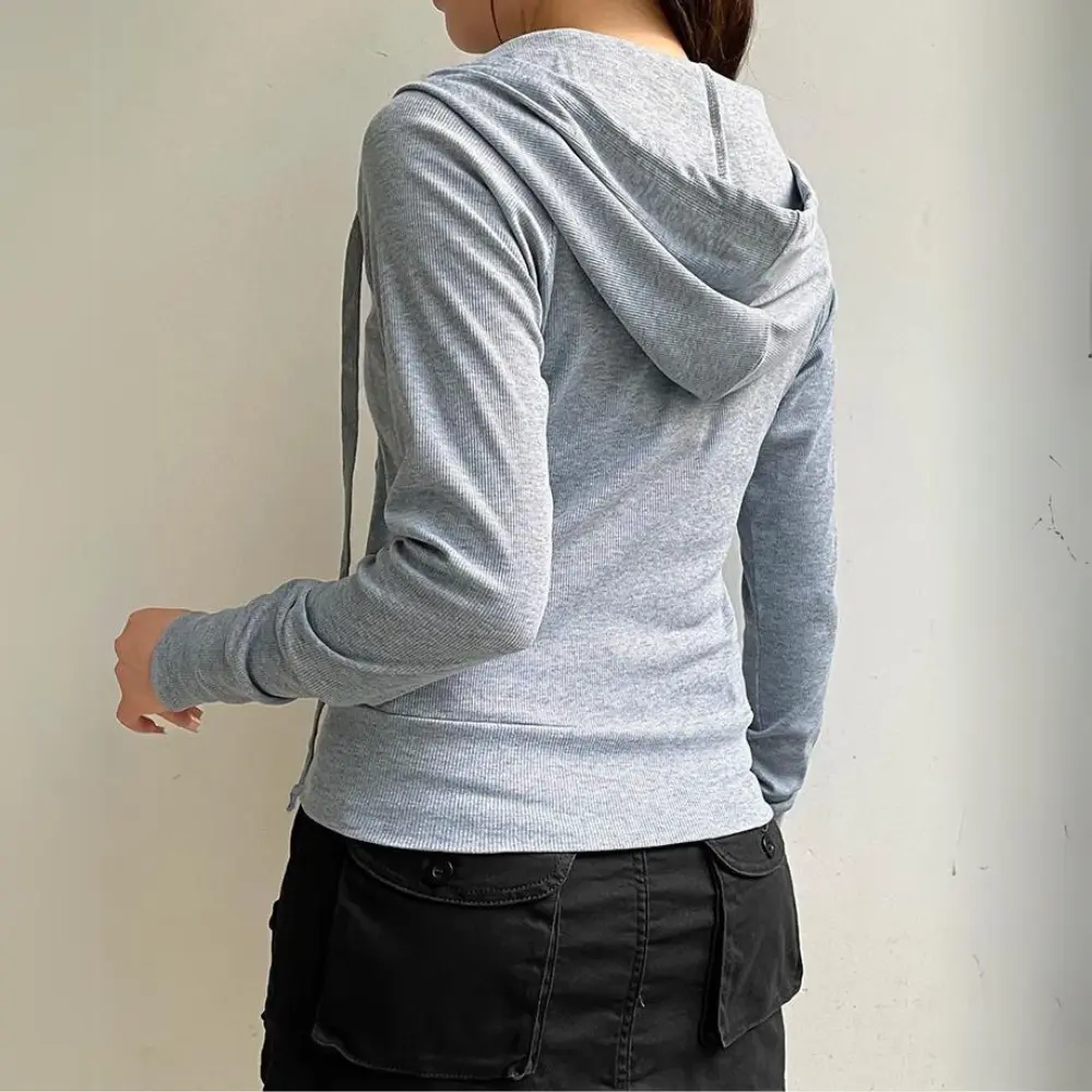 Urban Chic Reißverschluss Sweatshirt