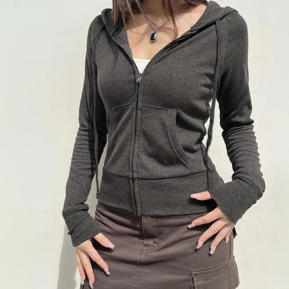 Urban Chic Reißverschluss Sweatshirt