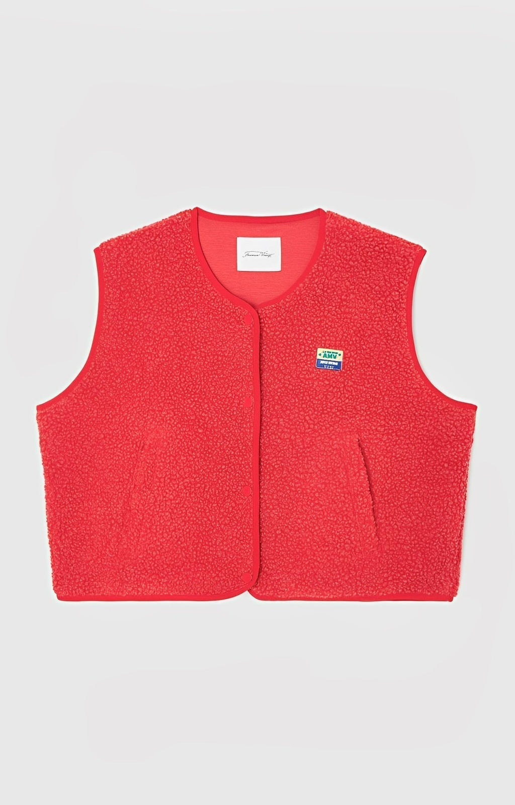 ShopNory | Damen Weste mit Einfacher Knopfverschluss
