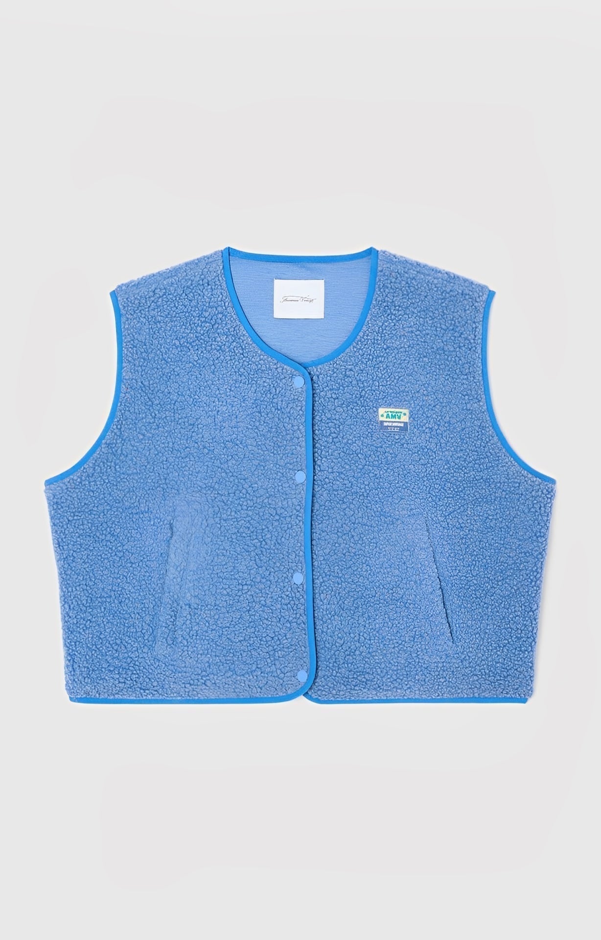 ShopNory | Damen Weste mit Einfacher Knopfverschluss