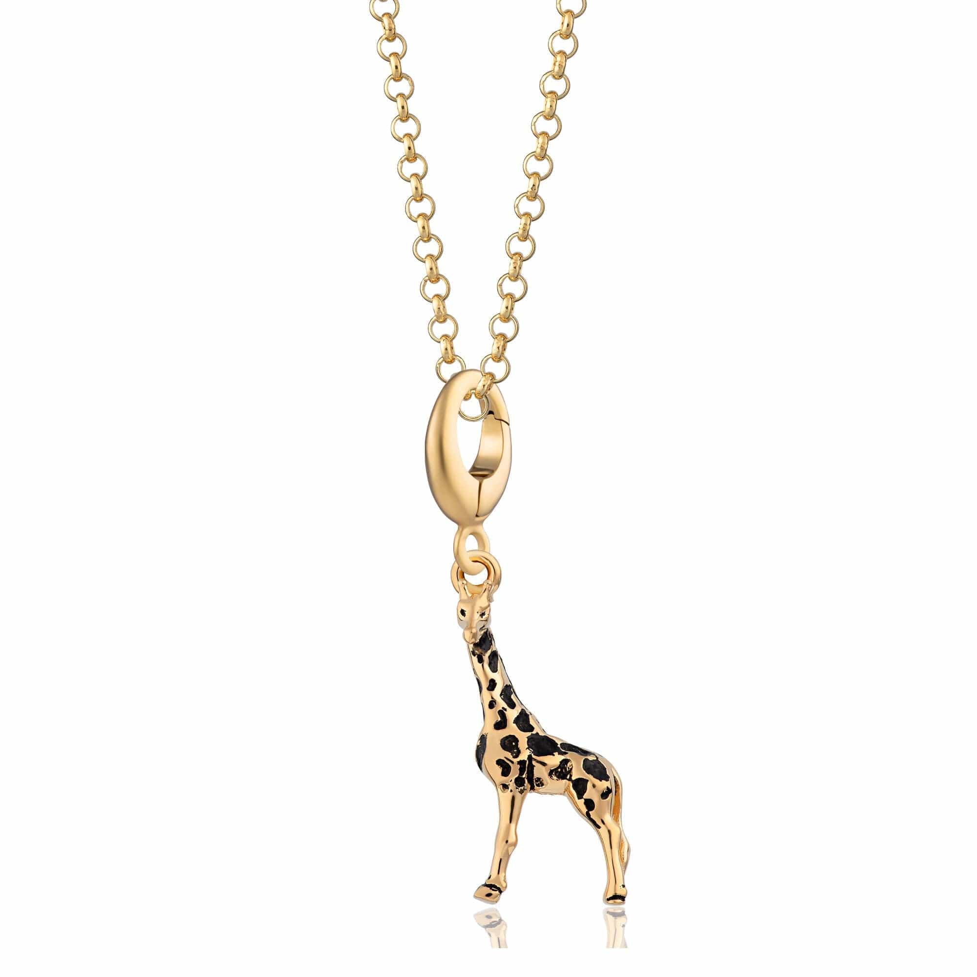 Goldenes Giraffe Charm Halskette | Shop Nory