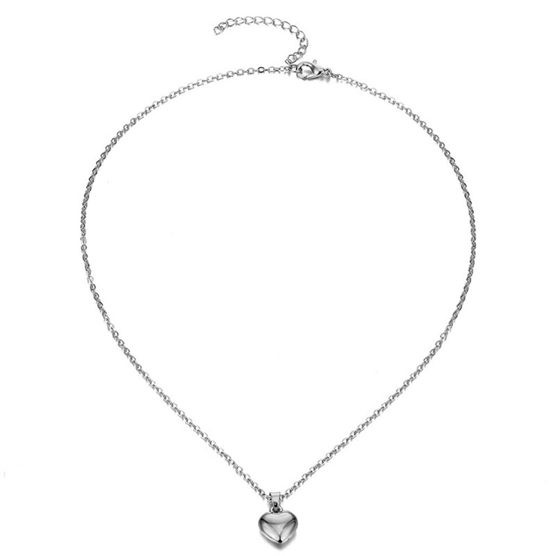 Glänzendes Herzanhänger-Halskette | Shop Nory