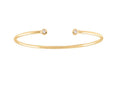 Armreif mit Zirkoniasteinen 16 Karat vergoldet | Shop Nory