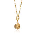Gold Cupcake Charm Halskette | Shop Nory