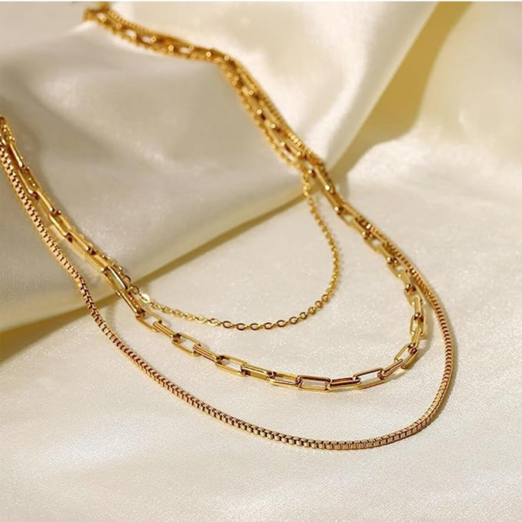 Gold Schichten Set Halsketten | Shop Nory