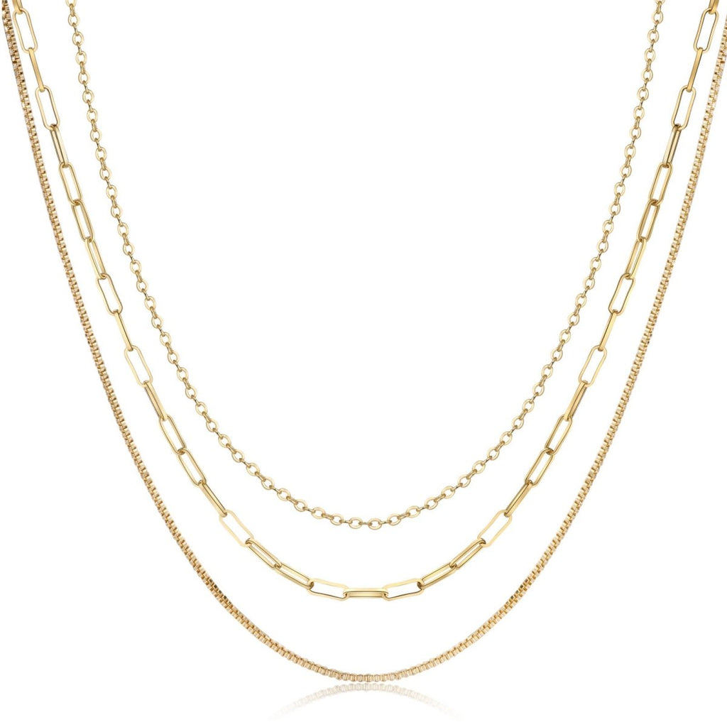Gold Schichten Set Halsketten | Shop Nory