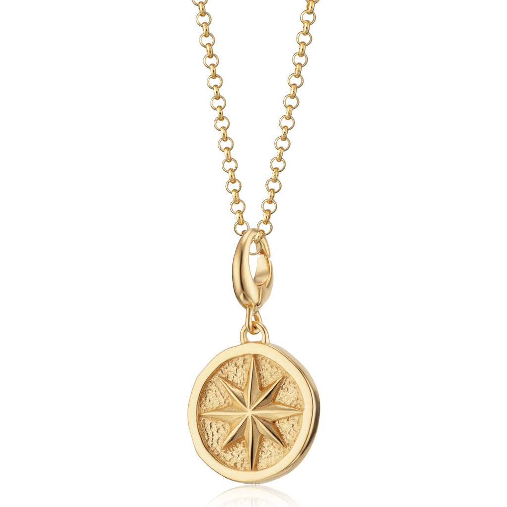 Gold North Star Charm Halskette | Shop Nory