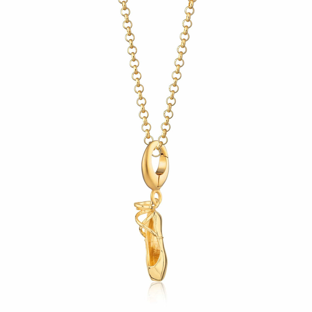 Gold Pointe Ballettschuh Charms Halskette | Shop Nory