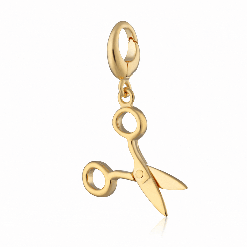 Goldscheren Charm-Halskette | Shop Nory