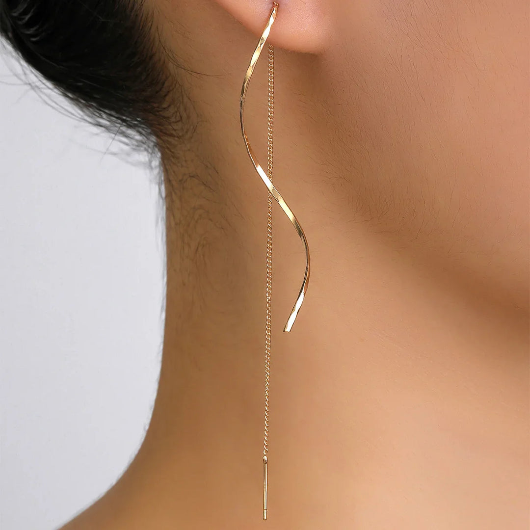 Welleneinfelder Ohrenringe | Shop Nory