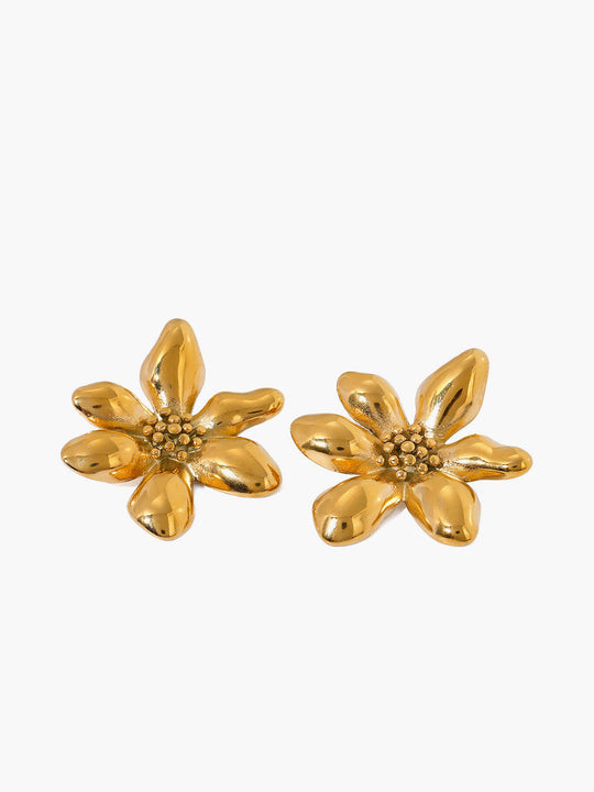 Stilvolle Blumen-Ohrringe – Florina | Shop Nory
