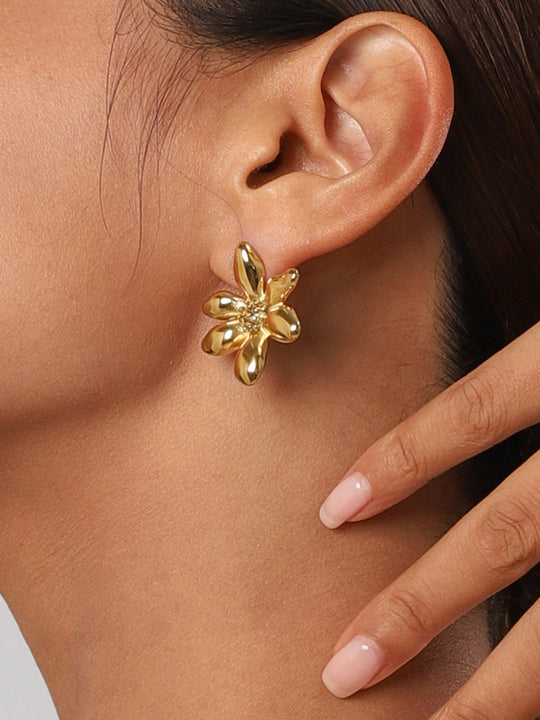 Stilvolle Blumen-Ohrringe – Florina | Shop Nory