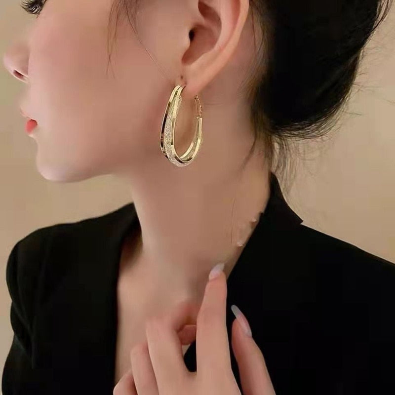 Diamanda Ohrringe | Ovale Ohrringe | Shop Nory