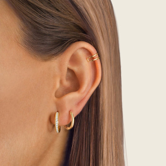 Strahlende Zirkonia-Ohrringe – Iriana | Shop Nory