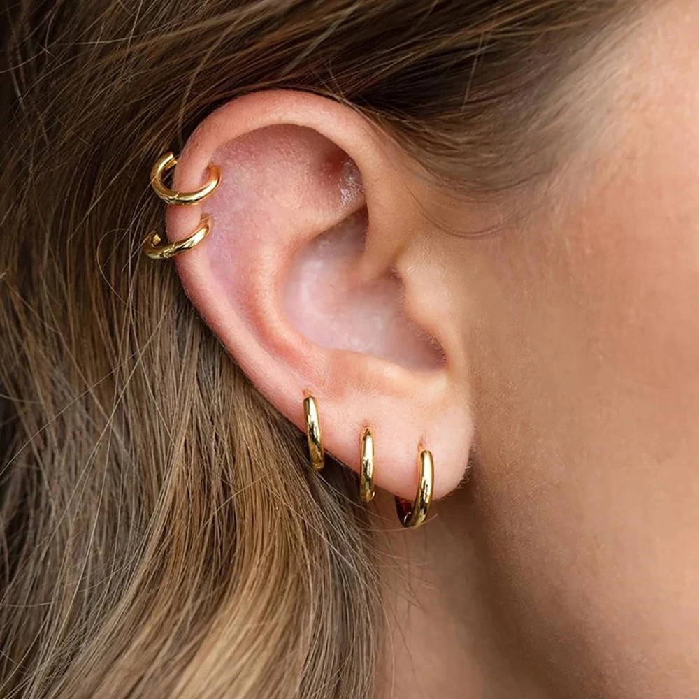 Verfeinerte Hoop-Ohrringe - Sophia | Shop Nory